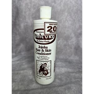 New Jojoba Hair And Skin Conditioner Unicare Vintage Made‎ USA 70s 80s Prop